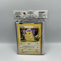 Pokemon 25th Anniversary First Partner Collector's Binder SEALED w/Pikachu 820650809606 - Image 4