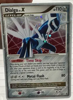 Pokemon TCG 2008 Diamond and Pearl Dialga LV.X DP17 Holo Promo MP - Image 1