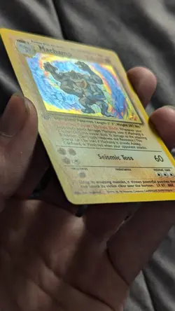 Pokemon TCG Machamp Holo Rare 1st Edition unlimited edition Base Set - Image 4