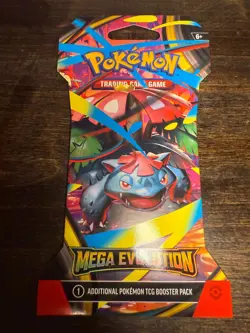 Pokemon Mega Evolution Sleeved Booster Pack Art Bundle [Set of 4] - Image 5