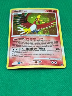 Pokemon Tcg Ho-Oh 10/132(Swirl&HoloBleed) Holo Rare Secret Wonders - Image 3