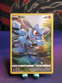 NM Riolu Galarian Gallery Full Art GG26 Pokemon Sword & Shield Crown Zenith - Image 1