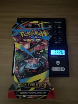 Extremely Heavy 33.26 Pokemon Mega Evolution Booster Pack English | Venusaur - Image 1