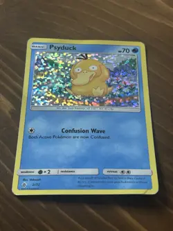 Psyduck Holo 2/12 McDonald's Collection 2018 Promo Pokemon TCG LP - Image 2