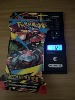 Extremely Heavy 33.21 Pokemon Mega Evolution Booster Pack English | Venusaur - Image 1
