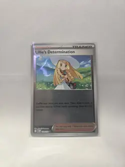 4x Lillie's Determination 119/132 - English Mega Evolution - Pokemon TCG PLAYSET - Image 3