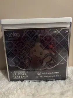Paldean Fates Pokemon Center Elite Trainer Box (Sealed) With Protective Case - Image 1