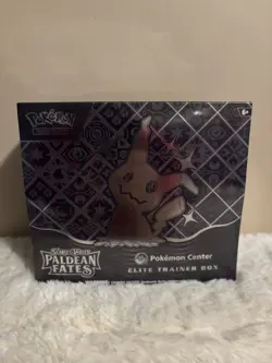 Paldean Fates Pokemon Center Elite Trainer Box (Sealed) With Protective Case - Image 3