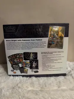 Paldean Fates Pokemon Center Elite Trainer Box (Sealed) With Protective Case - Image 4