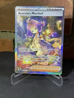 Acerola's Mischief (Special Illustration Rare) 183/132 - Mega Evolution Pokemon - Image 1