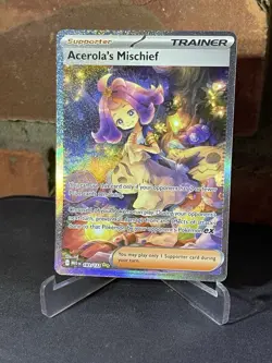 Acerola's Mischief (Special Illustration Rare) 183/132 - Mega Evolution Pokemon - Image 2