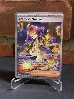 Acerola's Mischief (Special Illustration Rare) 183/132 - Mega Evolution Pokemon - Image 3