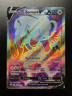 Pokemon TCG - Hisuian Zoroark V - Sword & Shield Black Star Promo SWSH297 Holo - Image 1