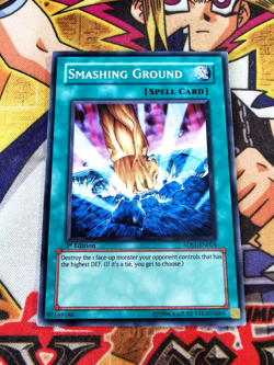Smashing Ground 5ds1-en024 1st Edition (NM/VLP) Common Yu-Gi-Oh! - Image 1