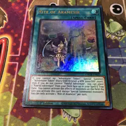 Rite of Aramesir GRCR-EN025 The Grand Creators Ultra Rare 1st Edition Yu-Gi-Oh! - Image 1