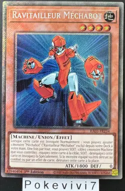 Carte YU-GI-OH! RAVITAILLEUR MECHABOT RA03-FR234 PSR NEUF - Image 1