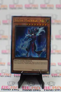 Yu-Gi-Oh! Silent Magician LV8 MZTM-EN000 Quarter Century Rare - Image 1