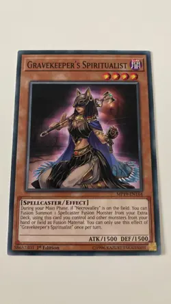 Gravekeeper's Spiritualist - SOFU-EN013 - Common - 1st Edition Yugioh - Image 1