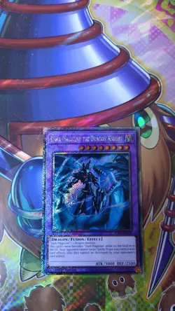 Dark Magician the Dragon Knight - RA03-EN268 - Platinum Secret 1st Ed Yu-Gi-Oh! - Image 1