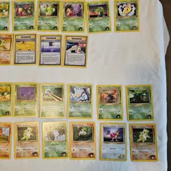 1st Edition and Unlimited Pokemon Card Lot 54 TCG Trading Cards 90s Y2K 2nd - Image 5