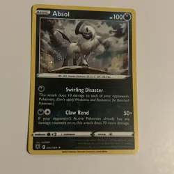 1x Absol 097/189 Cosmo Holo Jirachi V Box Promo Pokemon Card NM - Image 1