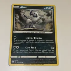 1x Absol 097/189 Cosmo Holo Jirachi V Box Promo Pokemon Card NM - Image 2