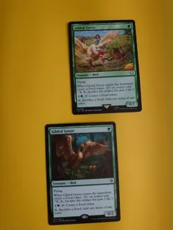 Gilded Goose x2 Rare Bird. LTC & ELD MTG 2 Card. - Image 1