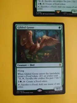 Gilded Goose x2 Rare Bird. LTC & ELD MTG 2 Card. - Image 2
