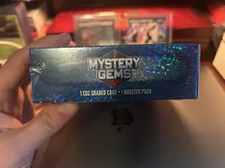 Pokemon Mystery Gems 1 CGC Graded Card & 1 Booster Pack 2025! New Sealed Box! - Image 5