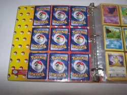 Pokemon Cards 106 Mixed lot! Basic, TV Animation, Foil w/ Binder - Image 5