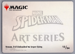 Venom, Evil Unleashed Art Card Art Series: Marvel's Spider-Man Regular 12/54 - Image 2