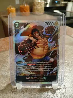 One Piece Card Game Monkey.D.Luffy OP04-090 SR - Kingdoms Of Intrigue - Image 1