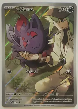 N's Zorua 189 Sv: Scarlet & Violet Promo Cards Holo - Image 1