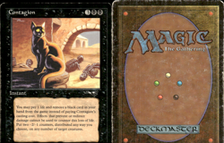 Magic the Gathering -MTG-Contagion -MP - Image 1