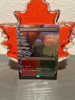 Karplusan Forest (Borderless) Dominaria United Foil - Image 1