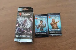 MTG Kaldheim Collector Booster Pack + 2x Draft Packs - Image 1