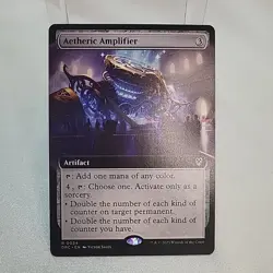Aetheric Amplifier MTG Extended Art DRC NM Near Mint Fast Shipping From Canada - Image 1