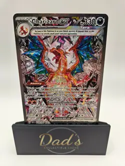 🔥SHIPS OUT FAST 📦 2023 Pokemon Charizard ex 223/197 SV03:Obsidian Flames Holo - Image 1
