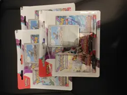 Pokemon Scarlet & Violet Paldea Evolved SV2 3-Pack Blister (VAROOM) Qty 3 - Image 1