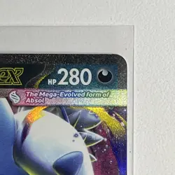 Pokemon TCG Mega Evolution Mega Absol Ex 086/132 Double Rare Near Mint English - Image 3