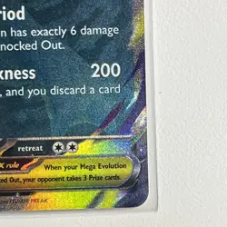 Pokemon TCG Mega Evolution Mega Absol Ex 086/132 Double Rare Near Mint English - Image 4