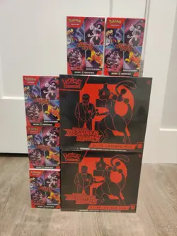 Pokemon Destined Rivals ETB & 5x Booster Bundle Factory Sealed - SHIPS ASAP - Image 1