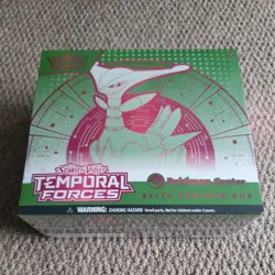 Pokemon TCG Temporal Forces Pokemon Center Elite Trainer Box ETB Iron Leaves - Image 1