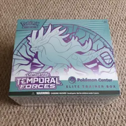 Pokemon TCG Temporal Forces Pokemon Center Elite Trainer Box ETB Walking Wake - Image 1