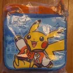 Competitor Pin Bag 2025 Pokemon World Championships Anaheim Pikachu New Sealed - Image 1