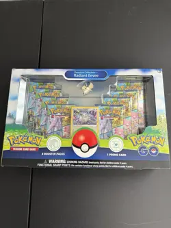 Pokemon TCG Pokemon Go Radiant Eevee Premium Collection Box BRAND NEW SEALED - Image 1