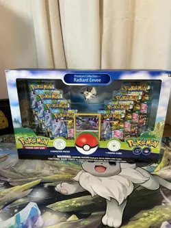 Pokemon Go Radiant Eevee Premium Collection Box 820650850523 - Image 1