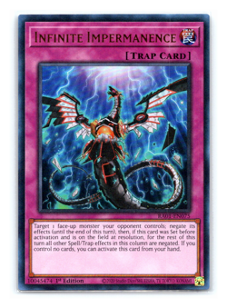 Infinite Impermanence - RA01-EN075 - Ultra Rare - 1st Edition Yugioh - Image 1