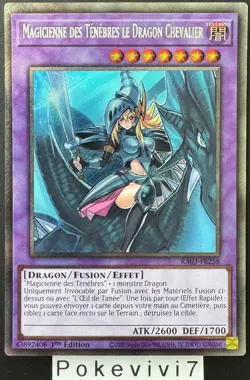 Carte YU-GI-OH! MAGICIENNE DES TENEBRES LE DRAGON CHEVALIER RA03-FR258 PSR NEUF - Image 1