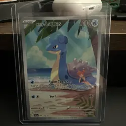 Mistys Lapras 194/182 Illustration Rare Pokemon Card 2025 Destined Rivals - Image 1